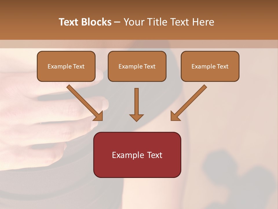 Weights Dumbbells Abs PowerPoint Template
