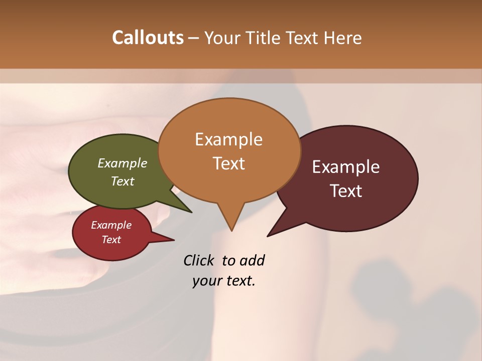Weights Dumbbells Abs PowerPoint Template