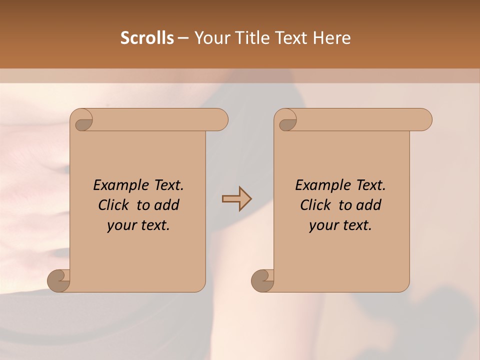 Weights Dumbbells Abs PowerPoint Template