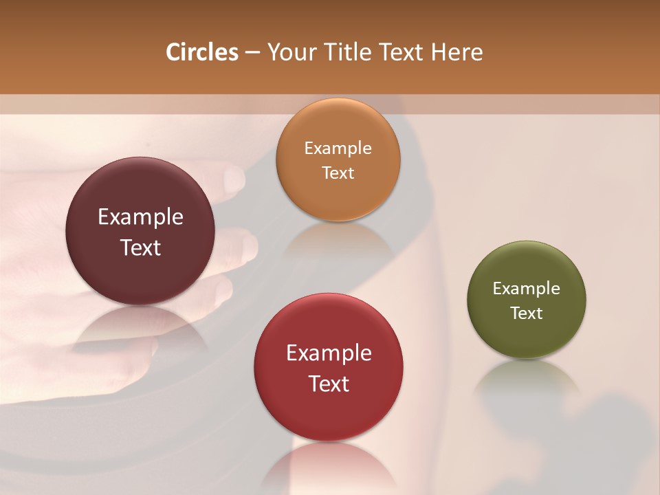 Weights Dumbbells Abs PowerPoint Template