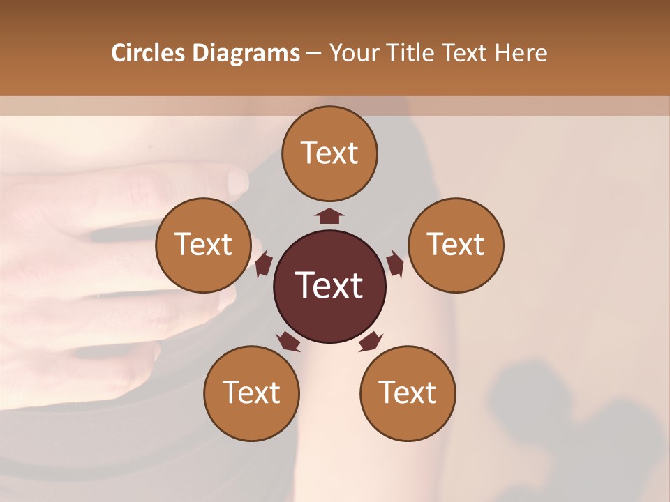 Weights Dumbbells Abs PowerPoint Template