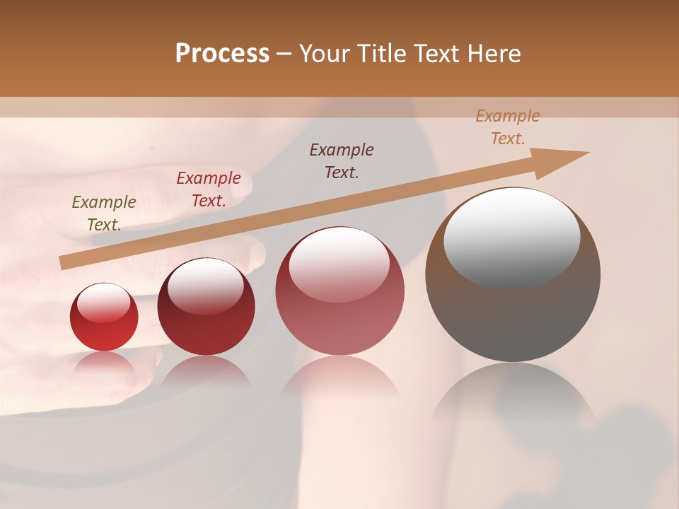 Weights Dumbbells Abs PowerPoint Template