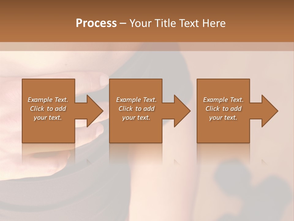 Weights Dumbbells Abs PowerPoint Template