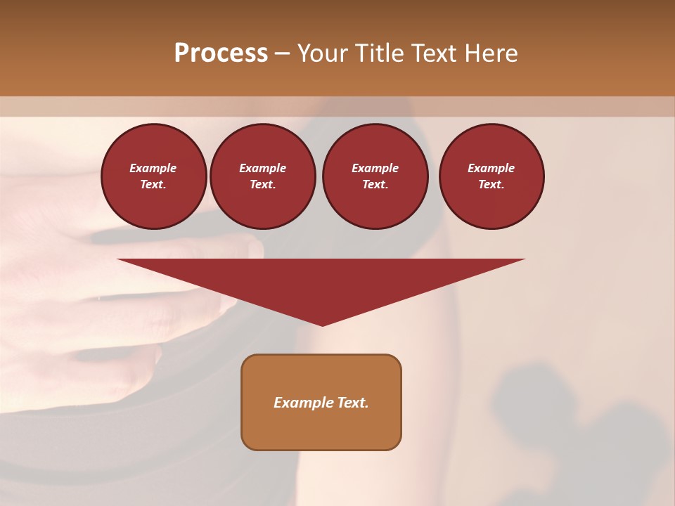 Weights Dumbbells Abs PowerPoint Template