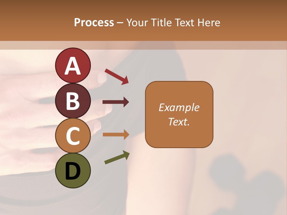 Weights Dumbbells Abs PowerPoint Template