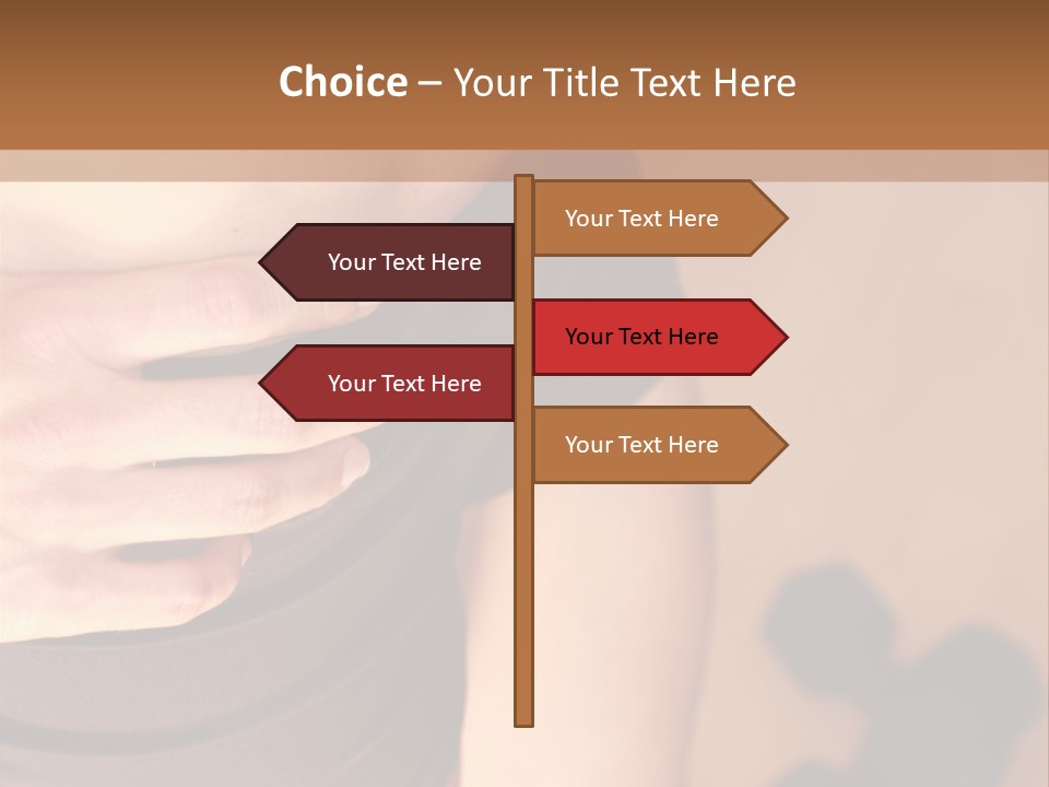 Weights Dumbbells Abs PowerPoint Template