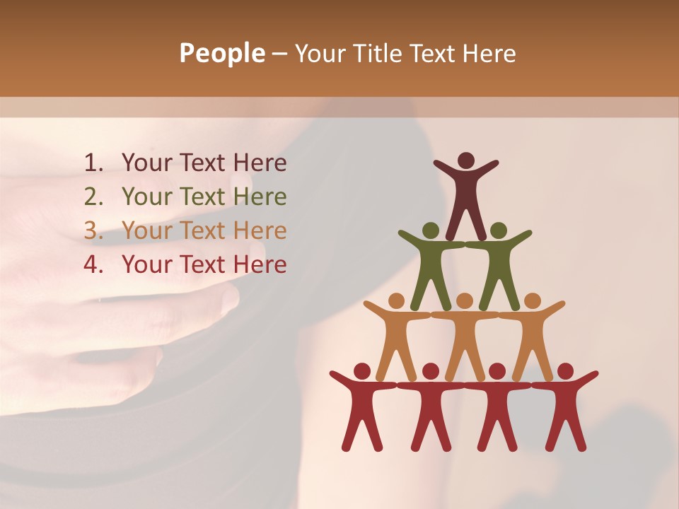 Weights Dumbbells Abs PowerPoint Template