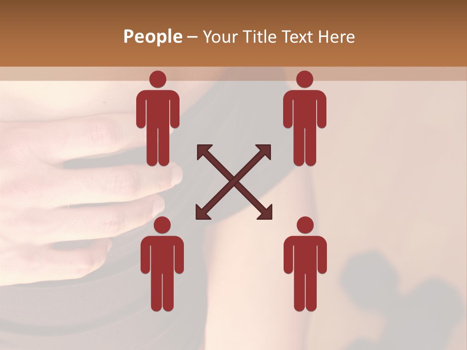 Weights Dumbbells Abs PowerPoint Template