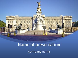 Tourist Typically Buckingham PowerPoint Template