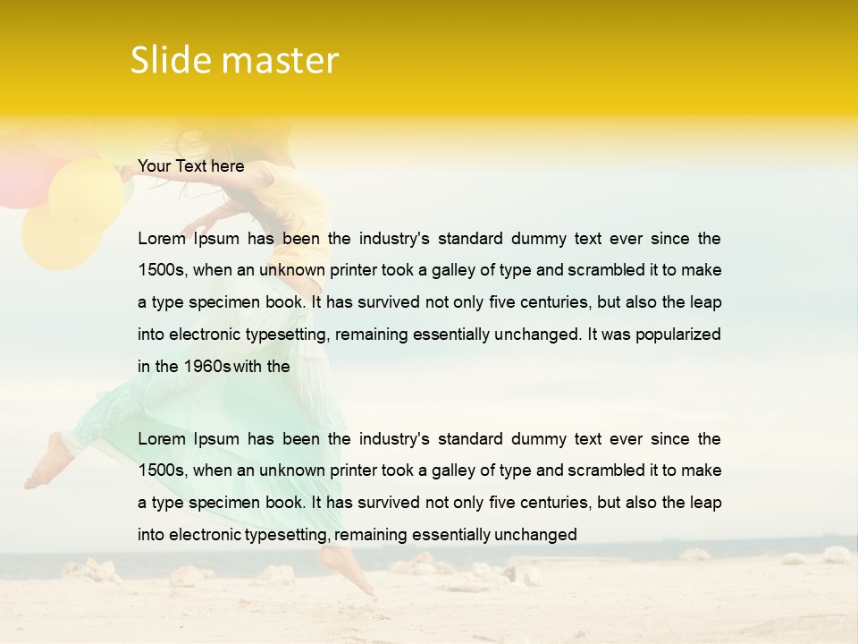 Motion Happy Vacations PowerPoint Template