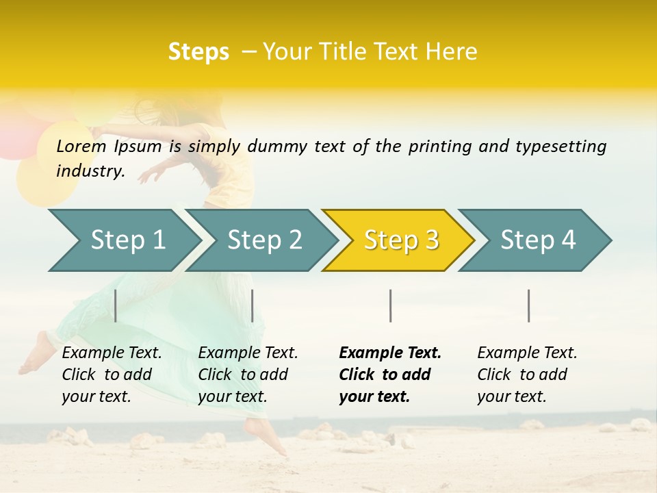 Motion Happy Vacations PowerPoint Template