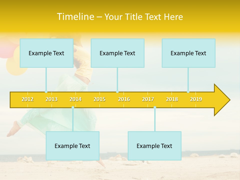 Motion Happy Vacations PowerPoint Template