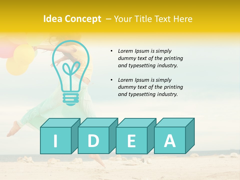 Motion Happy Vacations PowerPoint Template