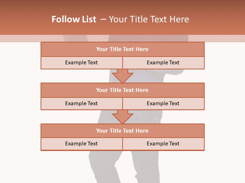 Fulllength Happy Computer PowerPoint Template