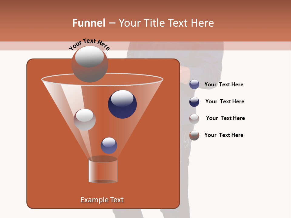 Fulllength Happy Computer PowerPoint Template