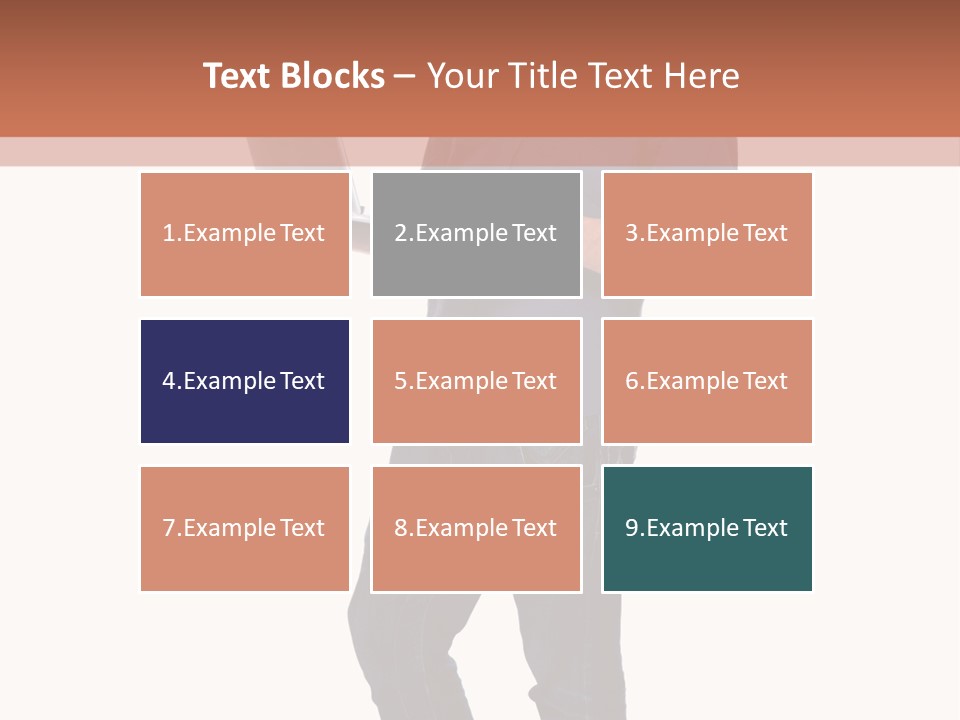 Fulllength Happy Computer PowerPoint Template