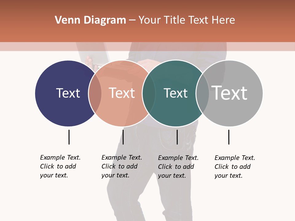 Fulllength Happy Computer PowerPoint Template