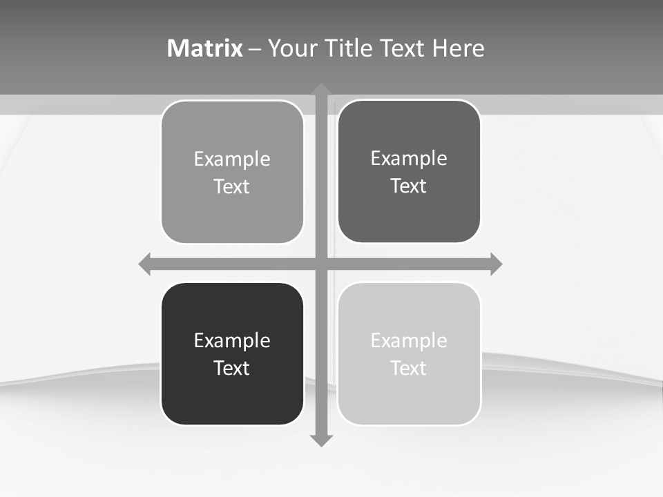 Leaflet Object Brochure PowerPoint Template