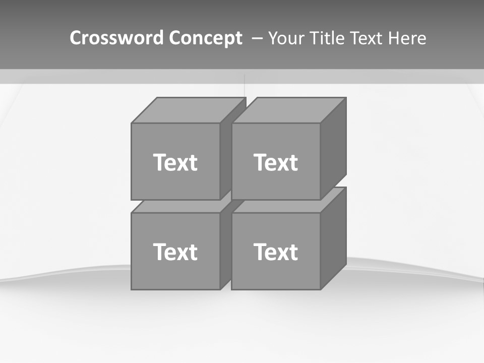 Leaflet Object Brochure PowerPoint Template