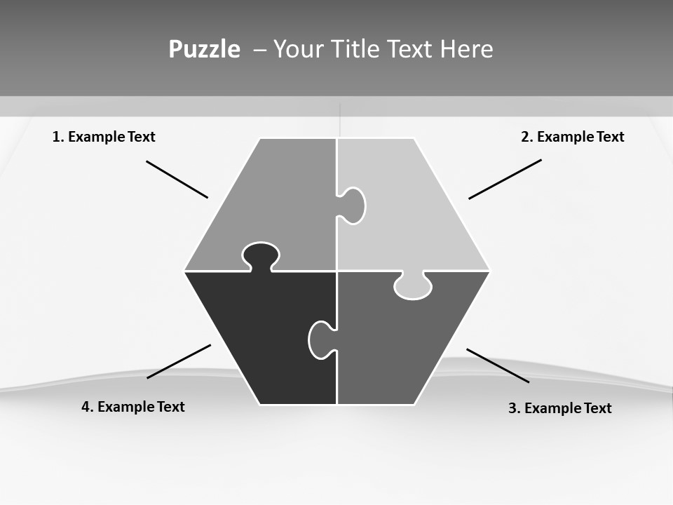 Leaflet Object Brochure PowerPoint Template