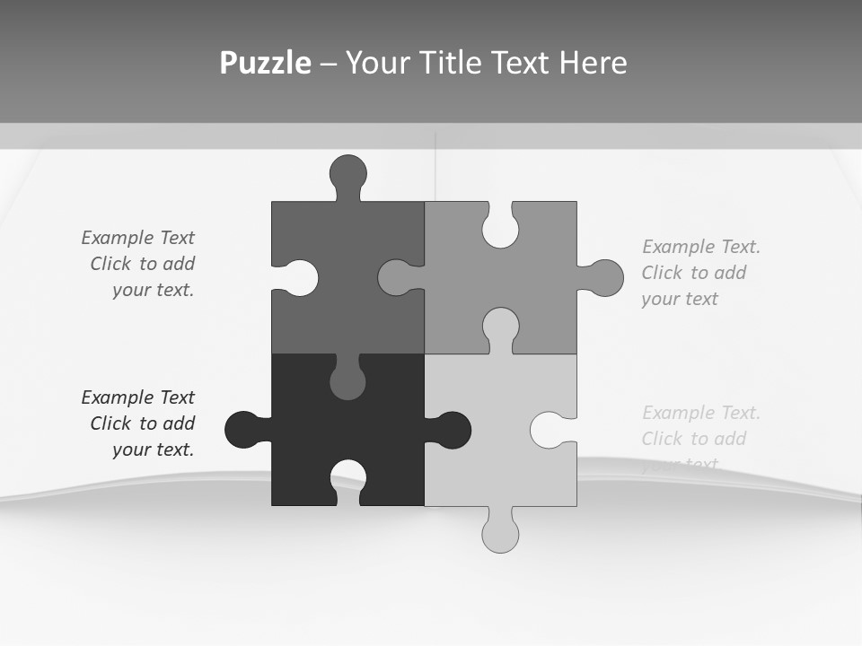 Leaflet Object Brochure PowerPoint Template