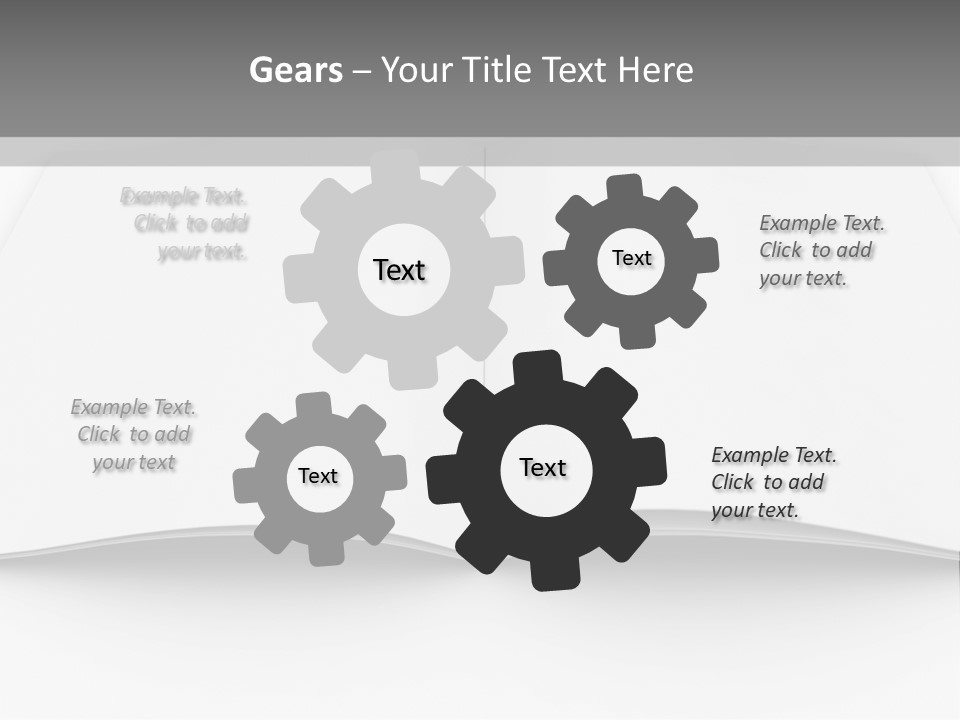 Leaflet Object Brochure PowerPoint Template