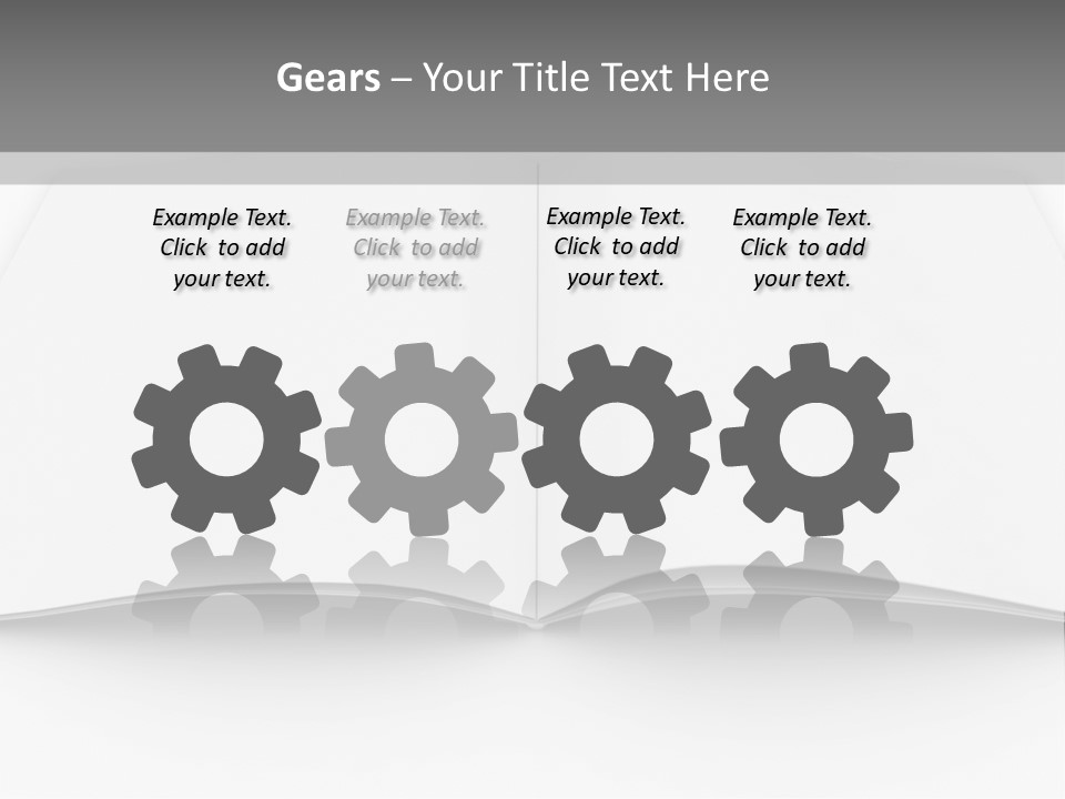 Leaflet Object Brochure PowerPoint Template