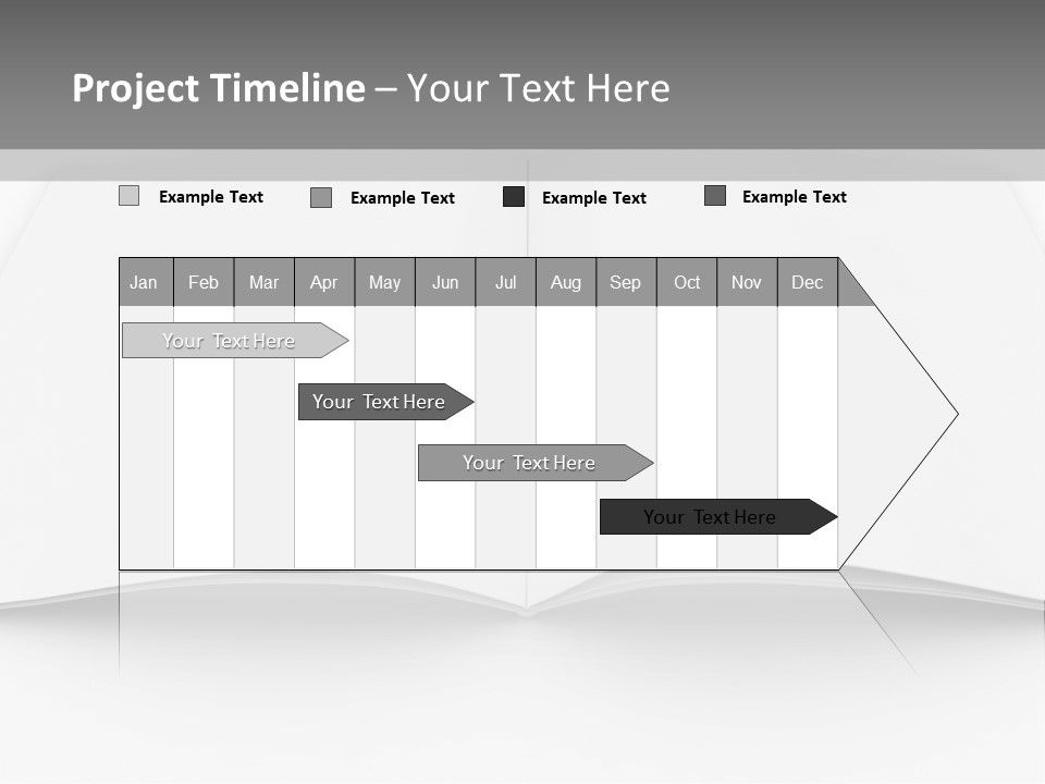 Leaflet Object Brochure PowerPoint Template