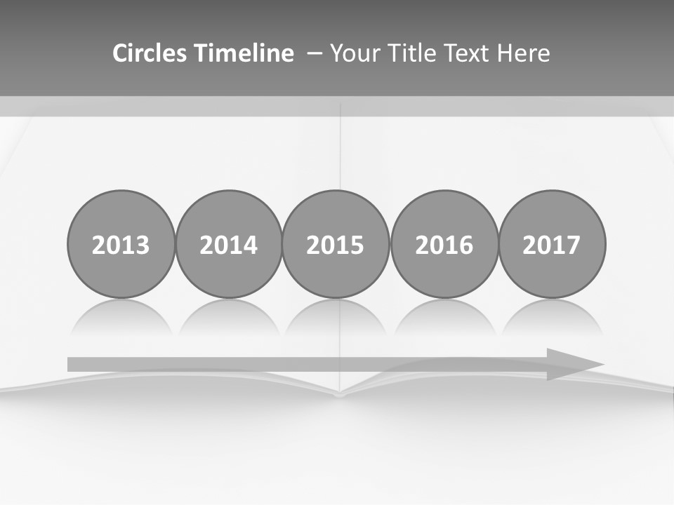 Leaflet Object Brochure PowerPoint Template