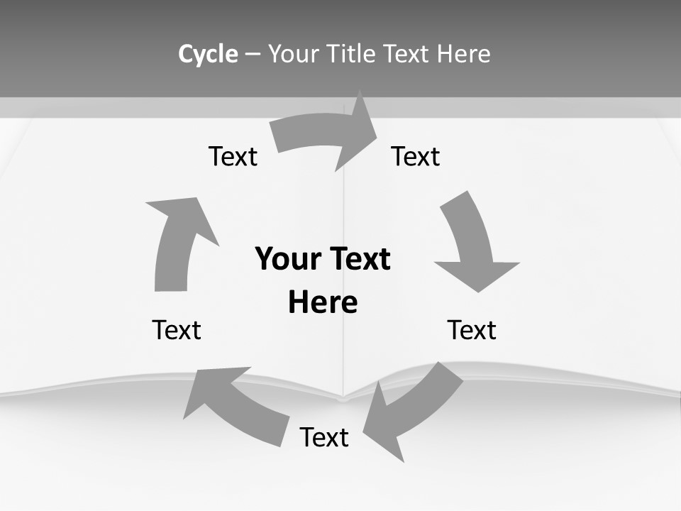 Leaflet Object Brochure PowerPoint Template
