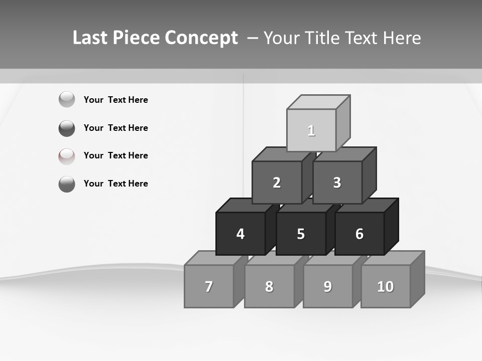 Leaflet Object Brochure PowerPoint Template