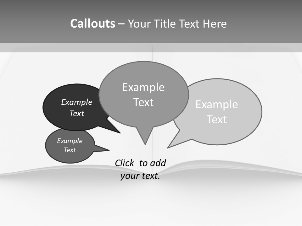 Leaflet Object Brochure PowerPoint Template