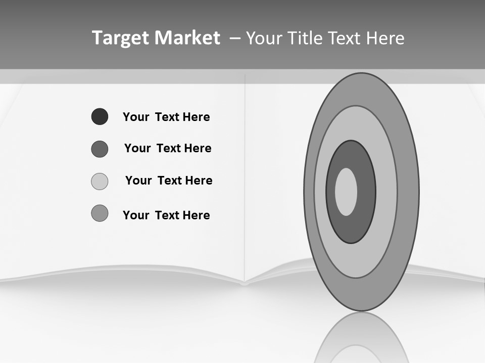 Leaflet Object Brochure PowerPoint Template