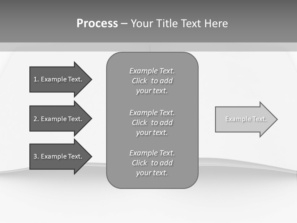 Leaflet Object Brochure PowerPoint Template