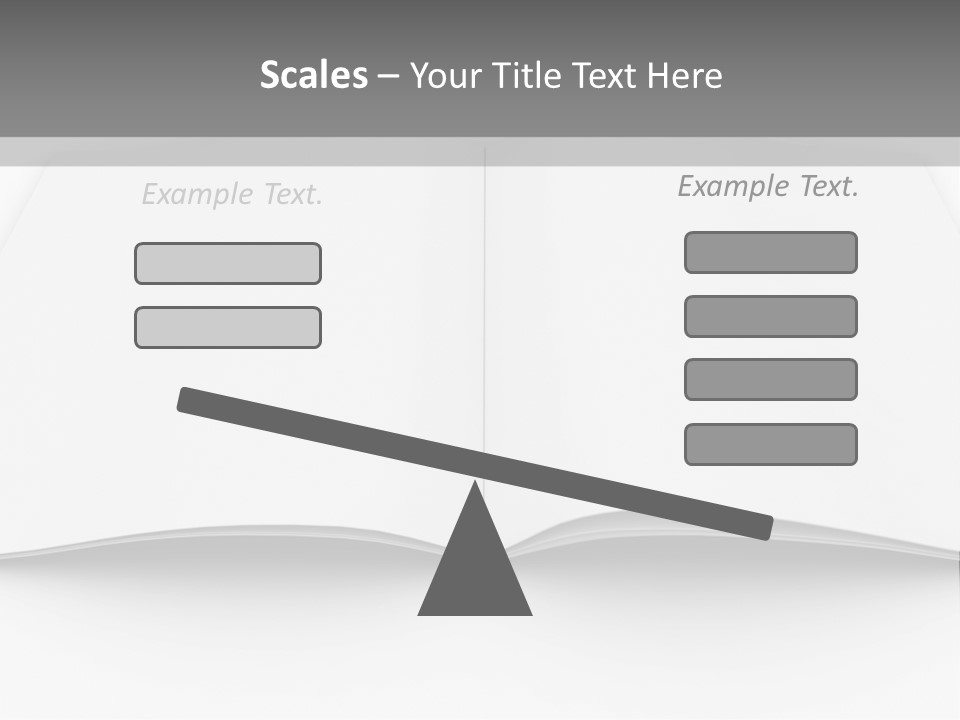 Leaflet Object Brochure PowerPoint Template