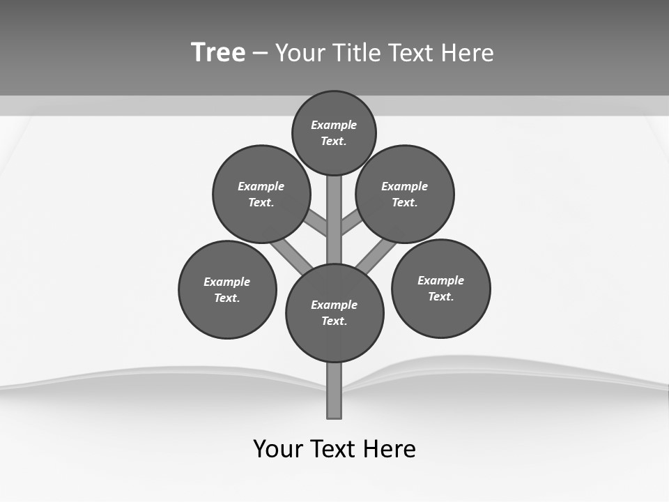 Leaflet Object Brochure PowerPoint Template