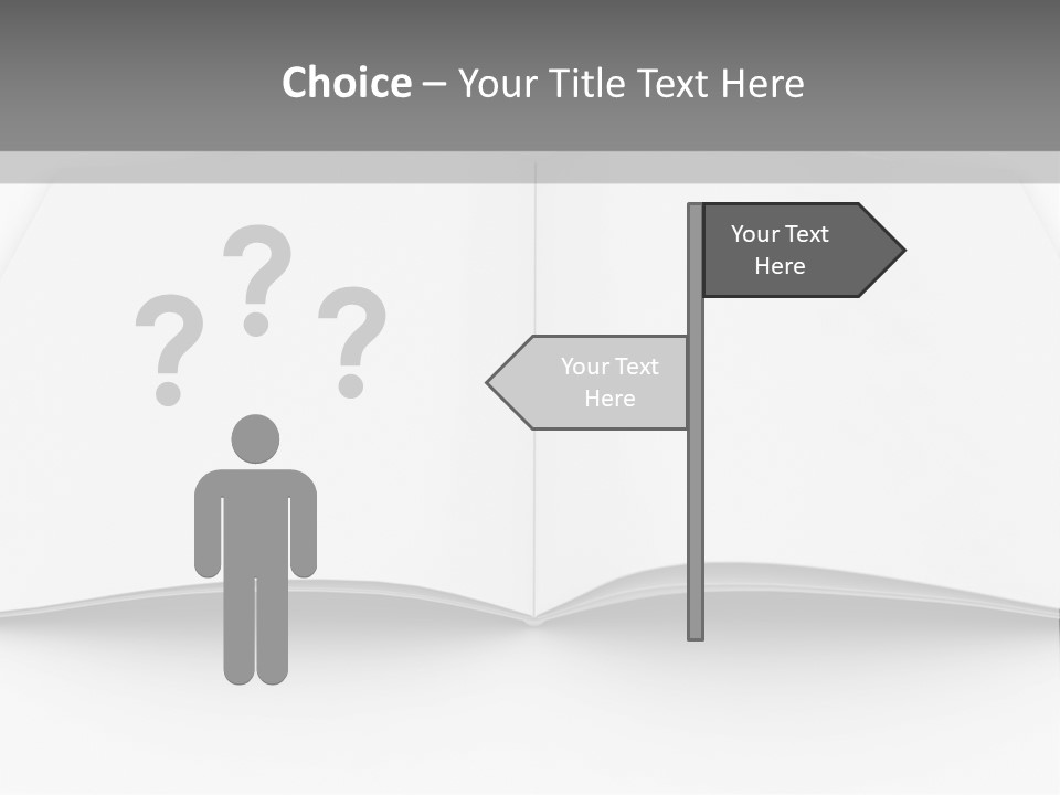 Leaflet Object Brochure PowerPoint Template