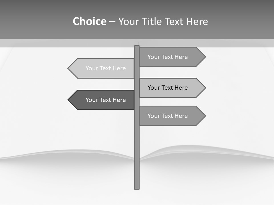 Leaflet Object Brochure PowerPoint Template
