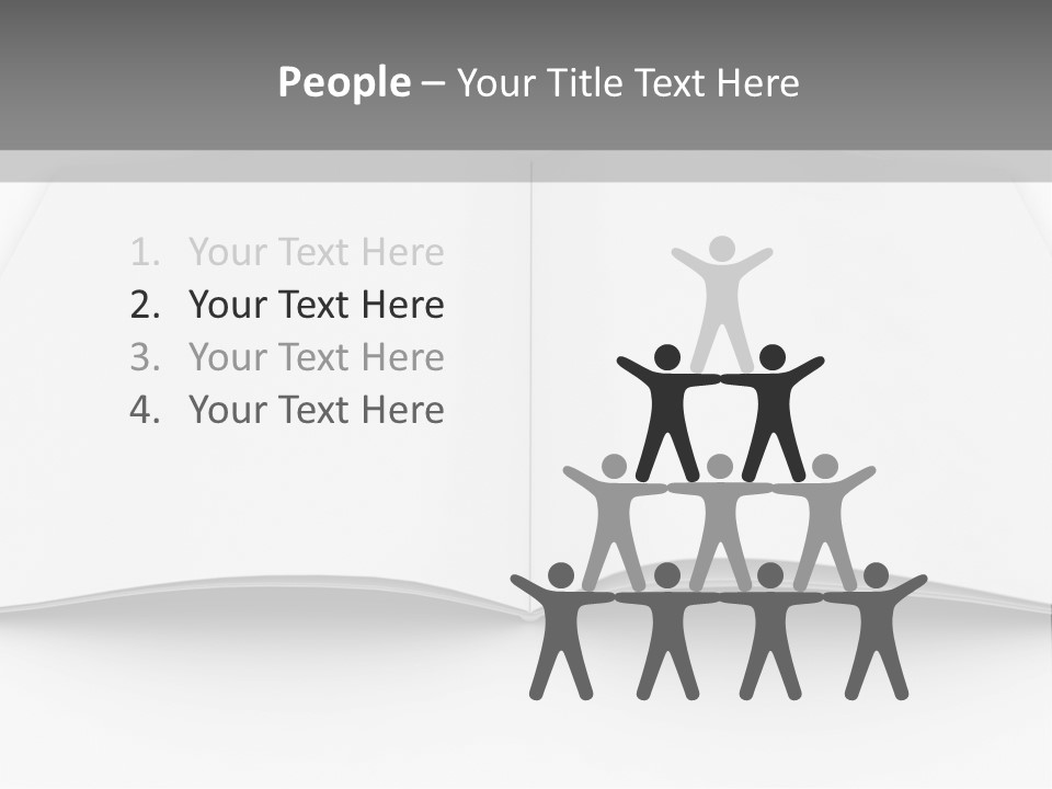 Leaflet Object Brochure PowerPoint Template