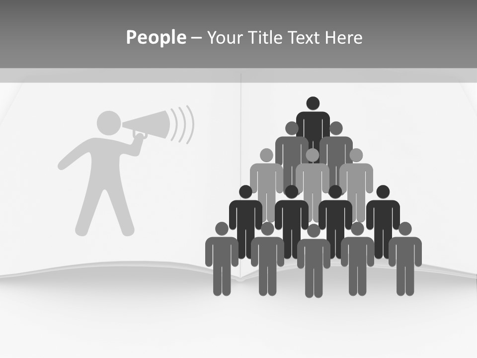 Leaflet Object Brochure PowerPoint Template