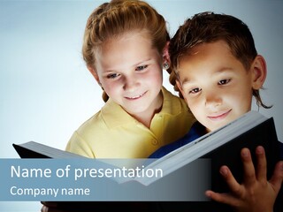 Happy Both Together PowerPoint Template