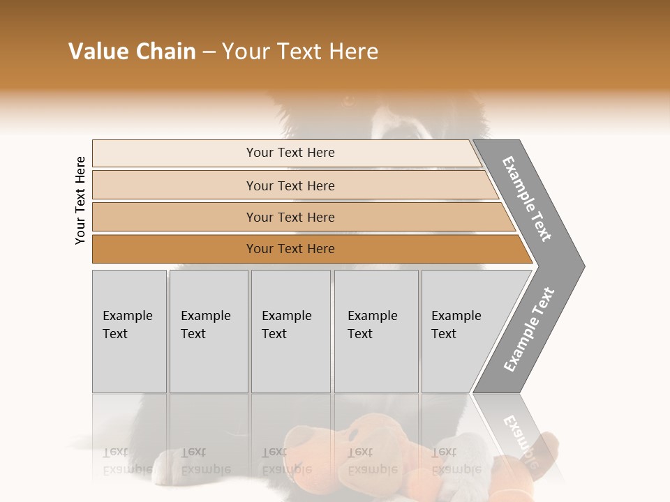 Animal Border Doggy PowerPoint Template
