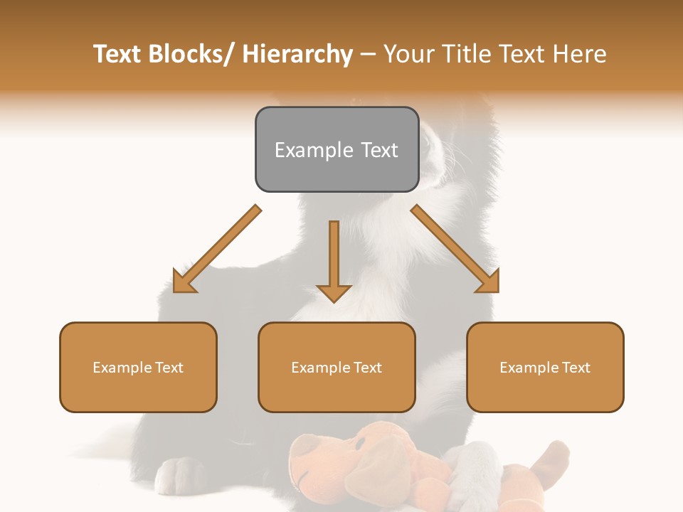 Animal Border Doggy PowerPoint Template