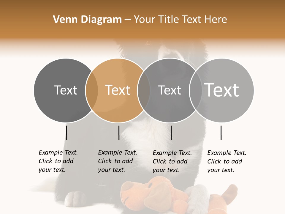 Animal Border Doggy PowerPoint Template