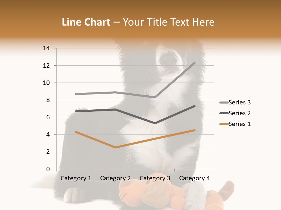 Animal Border Doggy PowerPoint Template