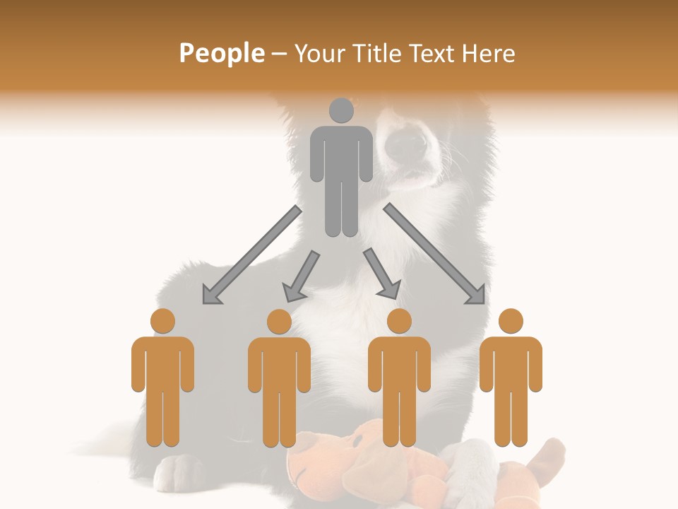 Animal Border Doggy PowerPoint Template