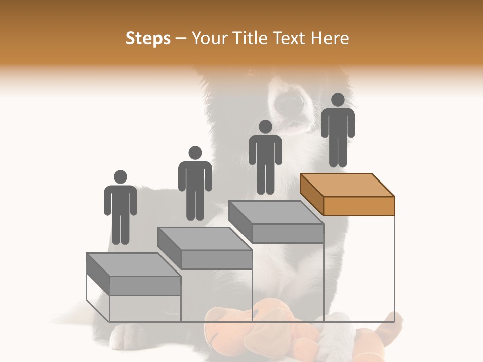 Animal Border Doggy PowerPoint Template