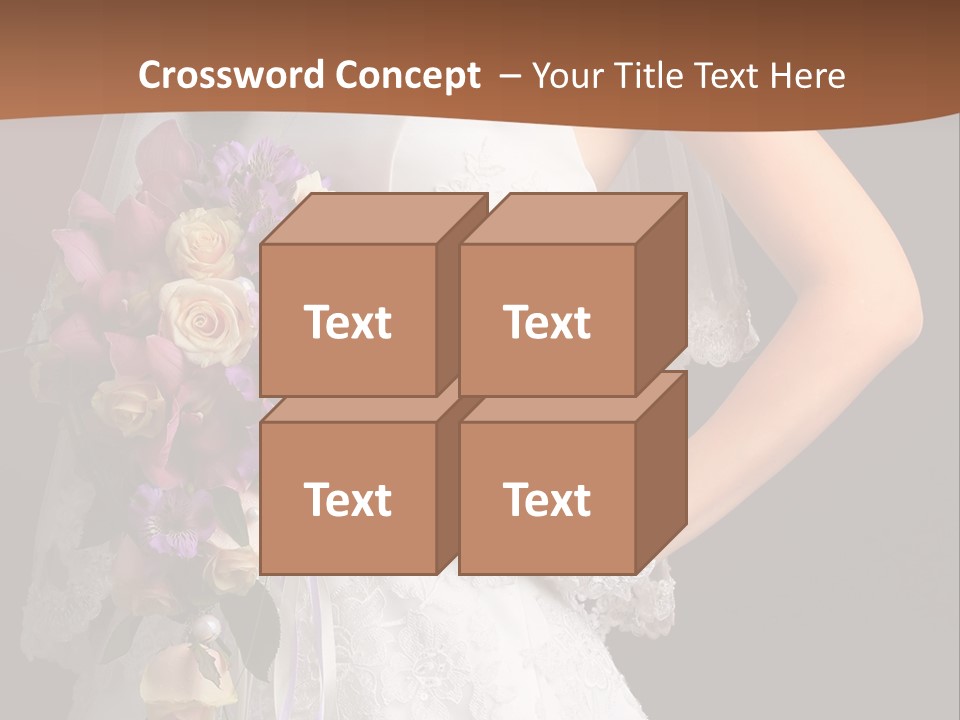 Face Single Human PowerPoint Template