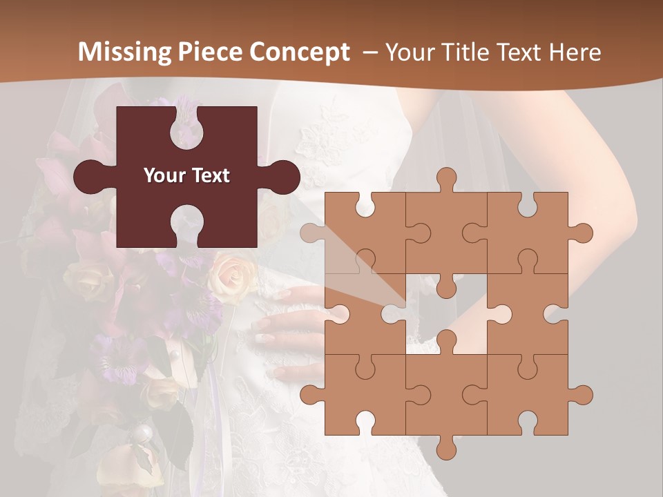 Face Single Human PowerPoint Template