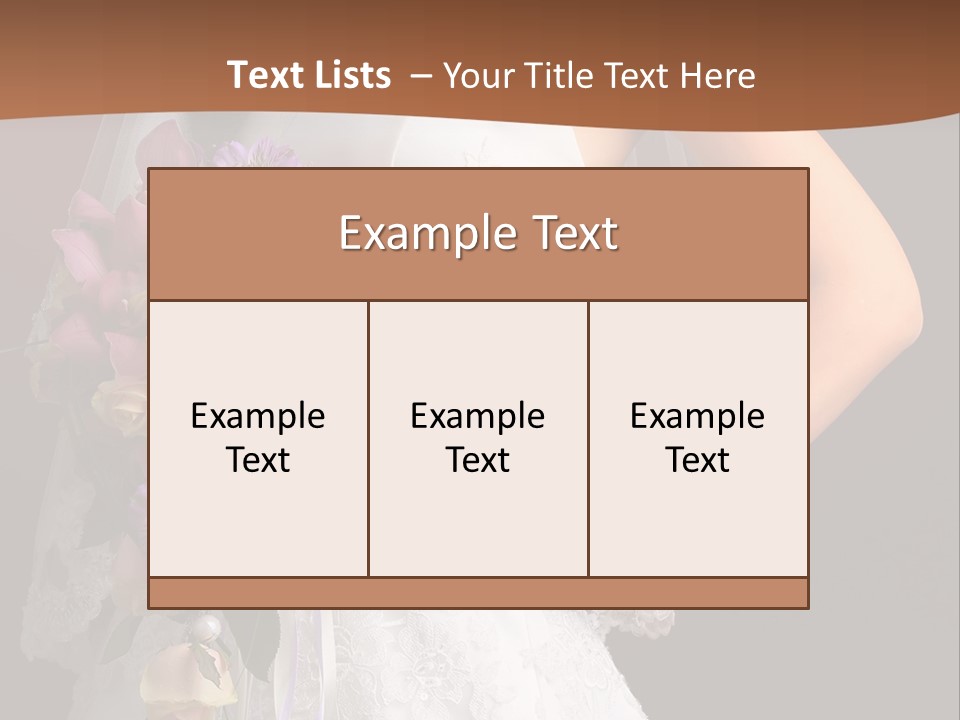 Face Single Human PowerPoint Template
